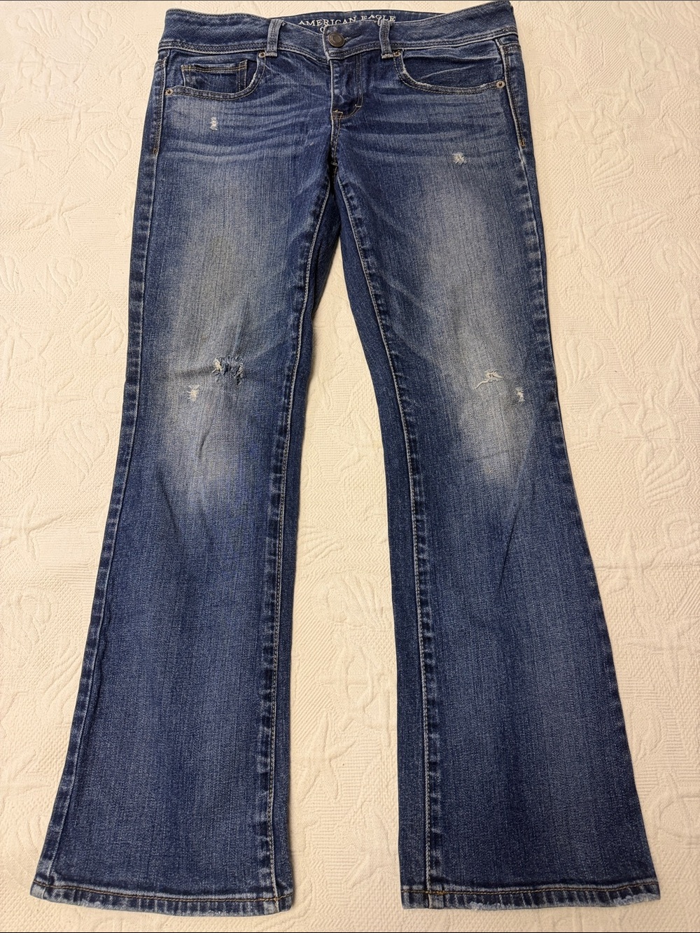 American Eagle vintage kick boot jeans 8 Short